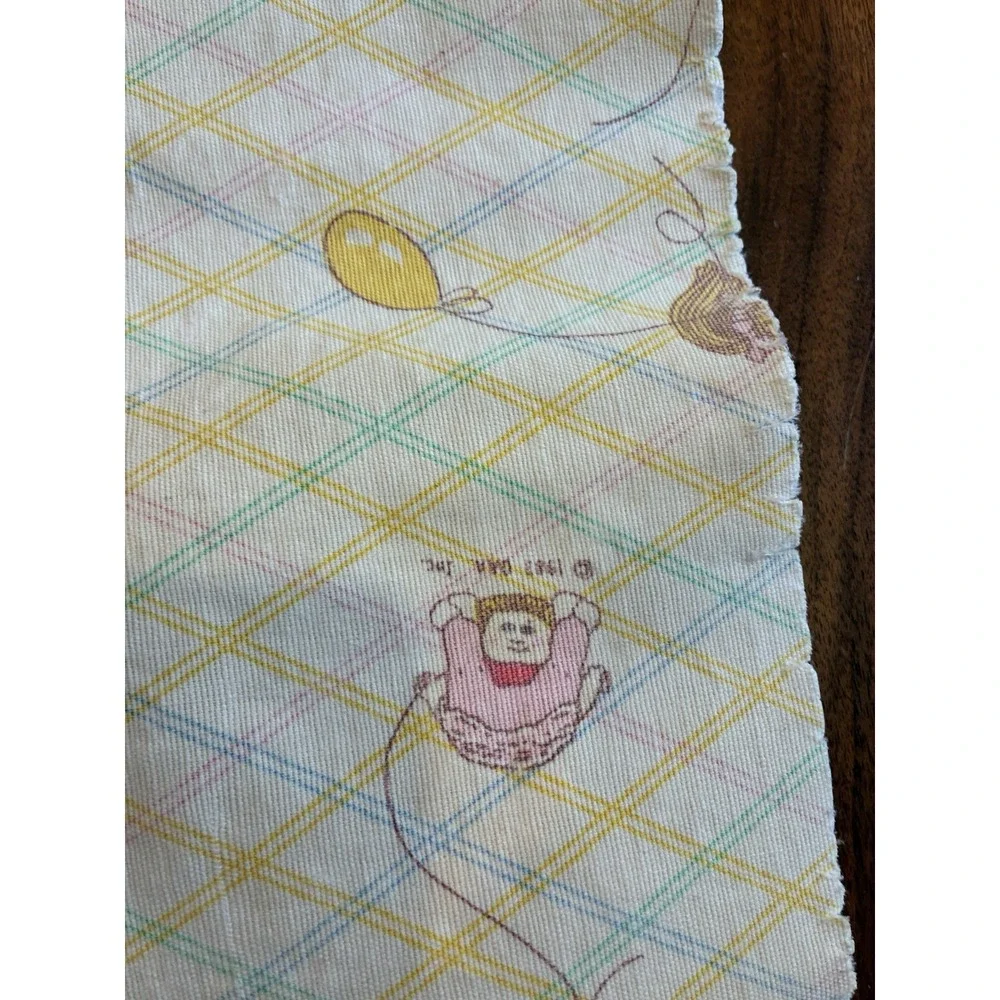Vintage 1983 Cabbage Patch 1980's Baby Changing Table Mats Pads Rare HTF